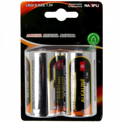 Batterie - Aigi Xixu - LR20/D - 1.5V - Alkaline-Batterien - 2 Stück