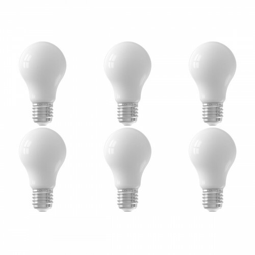 CALEX - LED Lamp 6er Pack - Smart LED A60 - E27 Sockel - Dimmbar - 7W - Anpassbare Lichtfarbe - Mattweiß