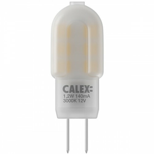 CALEX - LED Lamp - Burner - G4 Sockel - 1W - Dimmbar - Warmweiß 3000K - Weiß