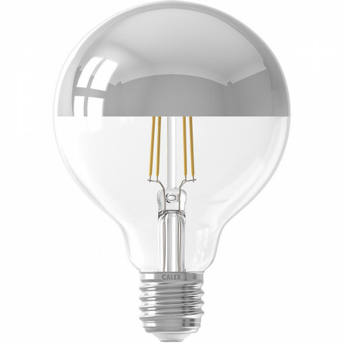 CALEX - LED Lamp - Globe - Filament G95 - E27 Sockel - Dimmbar - 4W - Warmweiß 2300K - Transparent