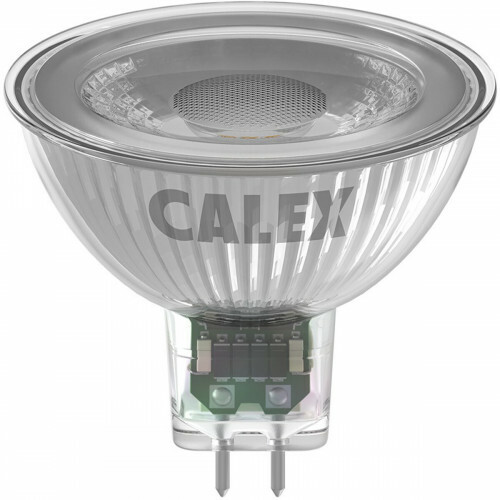 CALEX - LED Spot - Reflektorlampe - GU5.3 MR16 Sockel - 3W - Warmweiß 2800K - Weiß