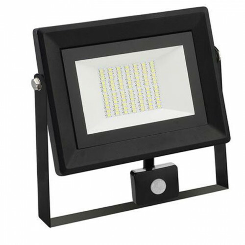 LED Baustrahler 50 Watt mit sensor - LED Fluter - Pardus - Tageslicht 6400K - Wasserdicht IP65