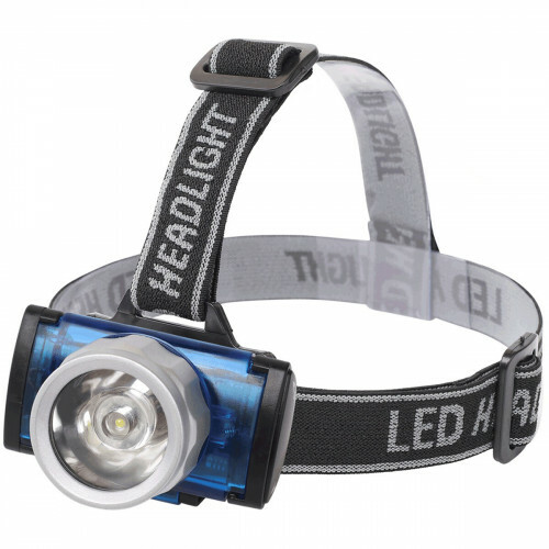 LED Stirnlampe - Aigi Scylo - Wasserdicht - 50 Meter - Schwenkbar - 1 LED - 1.6W - Schwarz | Ersetzt 7W