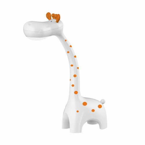 LED Kinder Nachtlicht - Tischleuchte - Giraffe - Weiß - Touch - Dimmbar