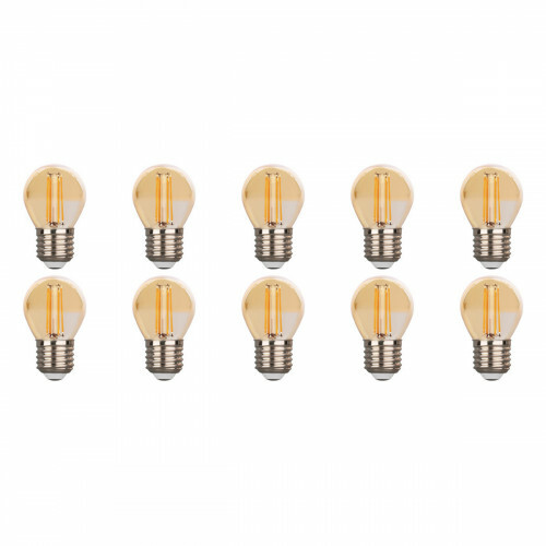 LED Lamp 10er Pack - Facto - Filament Bulb - E27 Sockel - 4W - Warmweiß 2700K