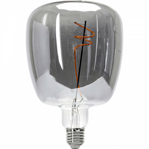LED-Lampe - Aigi Glow R140 - E27 Fassung - 4W - Warmweiß 1800K - Titan
