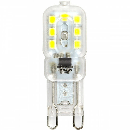 LED Lamp - Aigi Yvona - G9 Sockel - 2.5W - Tageslicht 6500K - Mattweiß - Kunststoff