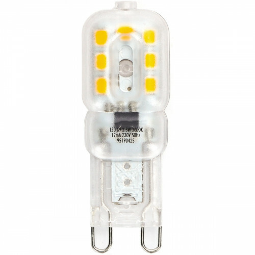 LED Lamp - Aigi Yvona - G9 Sockel - 2.5W - Warmweiß 3000K - Mattweiß - Kunststoff
