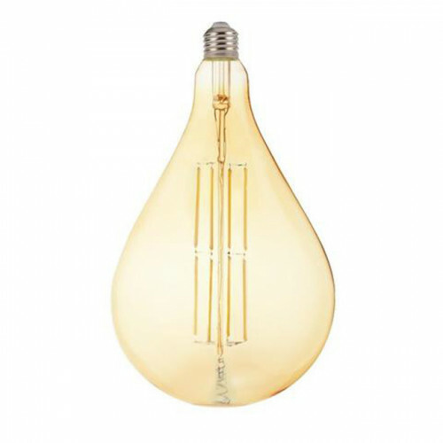 LED Lampe - Design - Torade - E27 Sockel - Amber - 8W - Warmweiß 2200K
