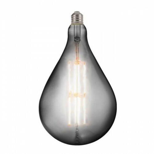 LED Lampe - Design - Torade - E27 Sockel - Titanfarbene - 8W - Warmweiß 2400K