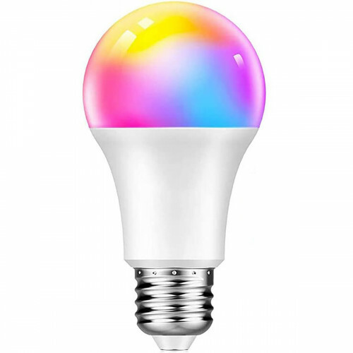 LED-Lampe - Facto - Smart LED - Wifi LED - 10W - E27 Fassung - RGB+CCT - Anpassbare Lichtfarbe - Dimmbar - Fernbedienung