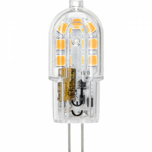 LED-Lampe - G4-Fassung - Dimmbar - 2W - Warmweiß 3000K - Transparent | Ersetzt 20W