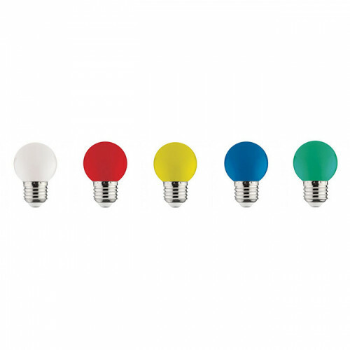 LED Lampe Party Set - Romba - Farbig - E27 Sockel - 1W