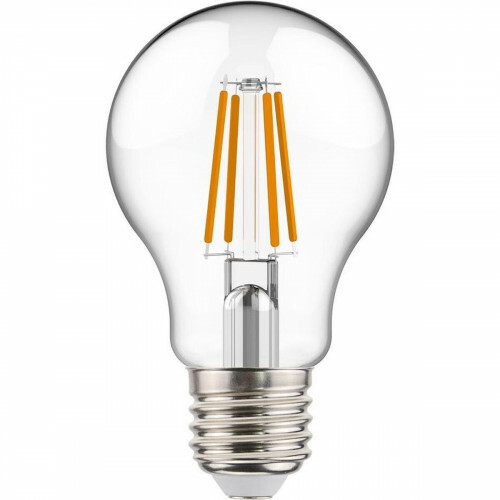 LED Lamp - Sanola Yvoni - Filament - E27 Sockel - 4W - Warmweiß 2700K - Transparent Klares - Glas