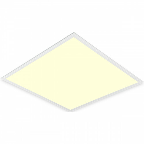 LED Panel - Aigi Clena - Dimmbar - 60x60 - Warmweiß 3000K - 40W - Einbau - Quadrat - Mattweiß - Flimmerfreies