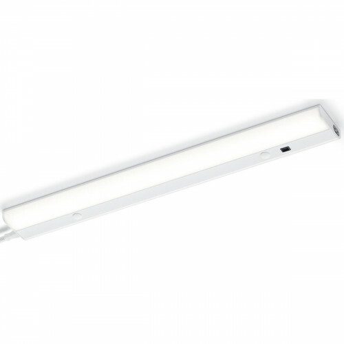 LED Wandlampe - Trion Simi - 10W - Warmweiß 3000K - Rechteckig - Mattweiß - Aluminium
