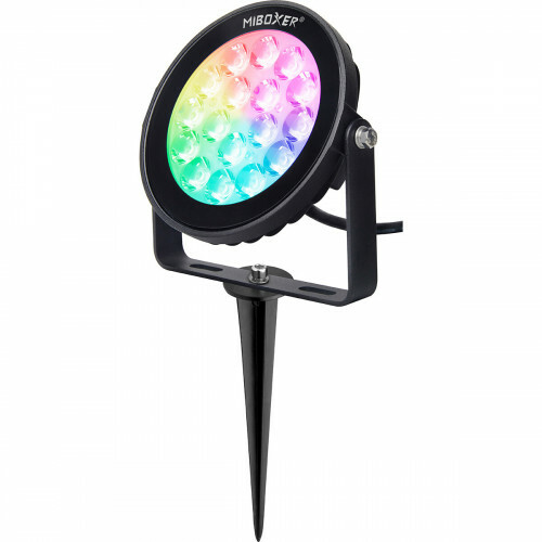 Mi-Light MiBoxer - LED Punktstrahler - Smart LED - Wifi LED - 9W - RGB+CCT - Anpassbare Lichtfarbe - Dimmbar - Wasserdicht
