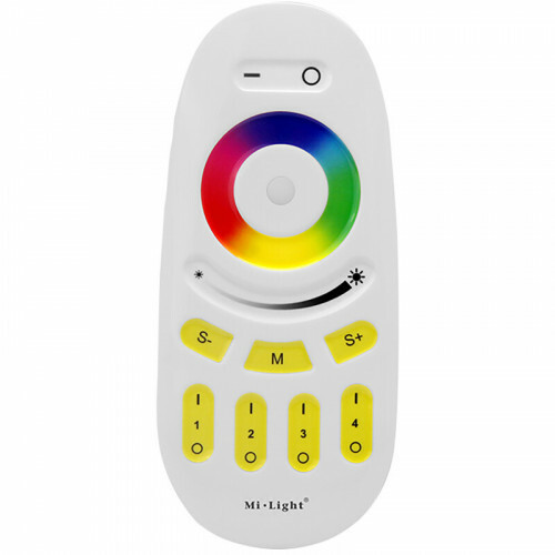 Mi-Light MiBoxer - Smart Touch Fernbedienung - RGB+CCT - 4 Zonen - Matt Weiß