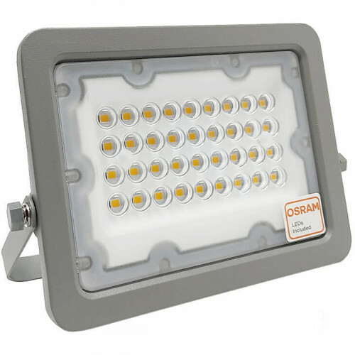 LED Baustrahler - Facto Dary - 30 Watt - LED Flutlicht - Kaltweiß 6000K - Wasserdicht IP65 - 120LM/W - Flimmerfrei - OSRAM LEDs
