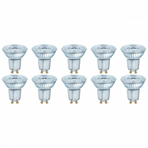 LEDVANCE - LED Spot 10er Pack - Parathom PAR16 927 36D - GU10 Sockel - Dimmbar - 5.5W - Warmweiß 2700K | Ersetzt 50W