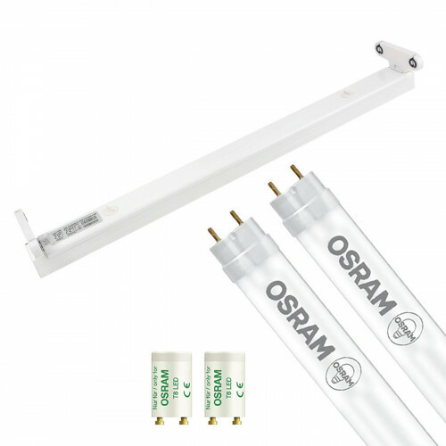 OSRAM - LED TL Leuchtstofflampe T8 mit Leuchtstofflampe - SubstiTUBE Value EM 840 - Aigi Dybolo - 60cm Doppel - 15.2W - Universalweiß 4000K
