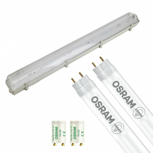 OSRAM - LED TL Leuchtstofflampe T8 mit Leuchtstofflampe - SubstiTUBE Value EM 840 - Aigi Hari - 120cm Doppel - 32.4W - Universalweiß 4000K