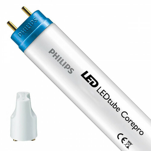 PHILIPS - LED TL Leuchtstofflampe T8 mit Starter - CorePro LEDtube EM 865 - 60cm - 8W - Tageslicht 6500K | Ersetzt 18W