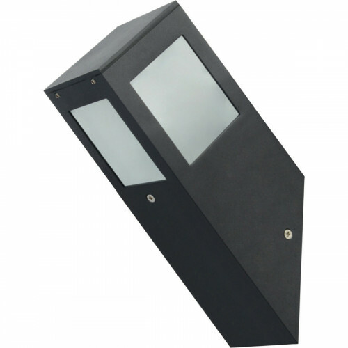 LED Gartenbeleuchtung - Außenwandleuchte - Kavy 1 - E27 Fassung - Quadrat - Aluminium - Philips - CorePro LEDbulb 827 A60 - 8W - Warmweiß 2700K