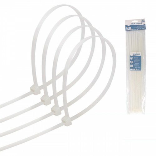 Kabelbinder - Tyrap - Aigi Tie - 4.8x350mm - Weiß - 30 Stück
