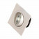 LED Downlight - Inbouw Vierkant 5W - Helder/Koud Wit 6400K - Mat Wit Aluminium - Kantelbaar 93mm