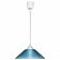 LED Hanglamp - Hangverlichting - Trion Dikon - E27 Fitting - Rond - Aluminium Blauw - Kunststof