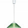 LED Hanglamp - Hangverlichting - Trion Dikon - E27 Fitting - Rond - Aluminium Groen - Kunststof
