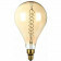 CALEX - LED Lamp - Rustiek - Filament ST64 - E27 Fitting - Dimbaar - 3.5W - Warm Wit 1800K - Amber