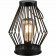 LED Tafellamp op Zonne-energie - Solar Hanglamp - Trion Muricy - Warm Wit 2700K - Spatwaterdicht IP44 - Ovaal - Zwart