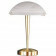 LED Tafellamp - Tafelverlichting - Trion Honk - E14 Fitting - Rond - Mat Goud - Aluminium