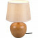 LED Tafellamp - Tafelverlichting - Trion Lunola - E14 Fitting - Rond - Mat Goud - Keramiek