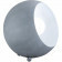 LED Tafellamp - Trion Blinky - E14 Fitting - Rond - Beton Look Grijs - Aluminium