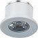 LED Veranda Spot Verlichting - 1W - Warm Wit 3000K - Inbouw - Rond - Mat Wit - Aluminium - Ø31mm