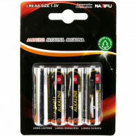 Batterie - Aigi Baty - AA/LR06 - 1.5V - Alkaline-Batterien - 4 Stück