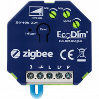 EcoDim - LED-Unterputzdimmer Modul - Smart WiFi - ECO-DIM.10 - Phasenabschnittdimmer RC - ZigBee - 0-250W