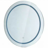 LED Badezimmerspiegel - Viron Mirron - Ø60cm - Rund - Anti-Beschlag - Touch Schalter - Anpassbare Lichtfarbe CCT