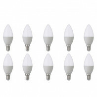 LED Lampe 10er Pack - E14 Sockel - 4W - Tageslicht 6400K