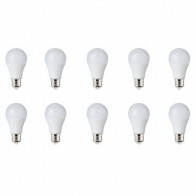 LED Lampe 10er Pack - E27 Sockel - 10W Dimmbar - Tageslicht 6400K