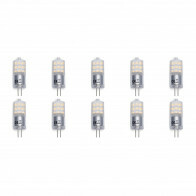 LED Lampe 10er Pack - Aigi - G4 Sockel - 3W - Tageslicht 6500K | Ersetzt 25W