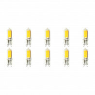 LED Lampe 10er Pack - Aigi - G9 Sockel - 2W - Tageslicht 6500K | Ersetzt 20W