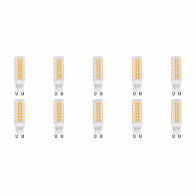 LED Lampe 10er Pack - Aigi - G9 Sockel - 5W - Tageslicht 6500K | Ersetzt 45W
