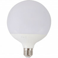 LED-Lampe - Aigi Lido - Birne G120 - E27 Fassung - 18W - Warmweiß 3000K - Weiß