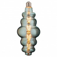 LED Lampe - Design - Origa - E27 Sockel - Titanfarbene - 8W - Warmweiß 2400K