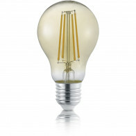 LED Lampe - Filament - Trion Limpo - E27 Sockel - 8W - Warmweiß 2700K - Bernstein - Glas