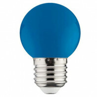 LED Lampe - Romba - Blau Farbig - E27 Sockel - 1W